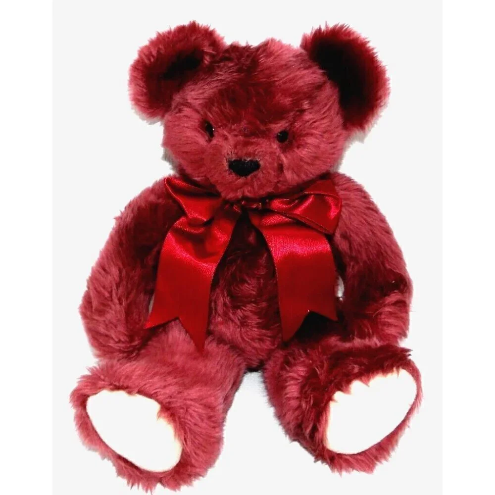 KNICKERBOCKER BEAR CO vintage red-ish brown 14